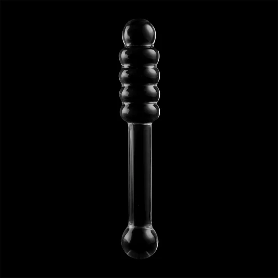 Dildo Nebula Series Model 20 - Borosilicat, Transparent, 20.5 cm