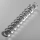 Dildo Nebula Series - Borosilicate Glass, Transparent, 21.5 cm
