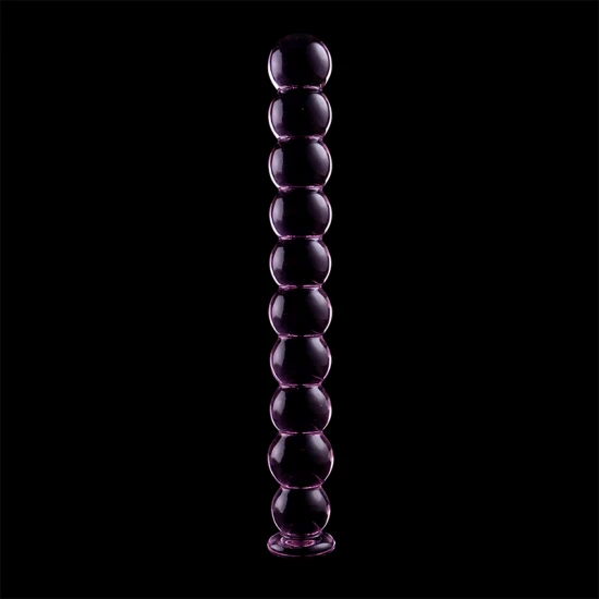 Dildo de Sticlă Borosilicată Roz 21.5 cm