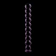 Dildo de Sticlă Borosilicată Roz 21.5 cm