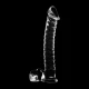 Dildo Nebula Series - Borosilicat, Clar, 21.5 cm