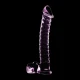 Dildo Nebula Series - Borosilicate Glass, Roz, 21.5 cm