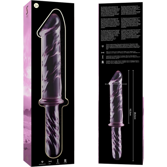 Dildo Nebula Series - Model 24, Roz, 28.5 cm