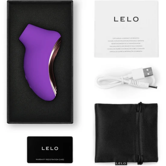 SONA 2 Travel, Purple Sonic Clitoris Massager