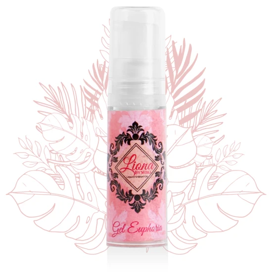 Lichid vibrator Euphoria Gel, 6 ml, Roz