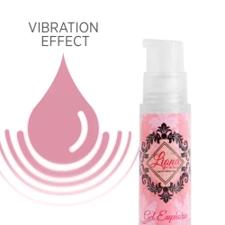 Lichid vibrator Euphoria Gel, 6 ml, Roz