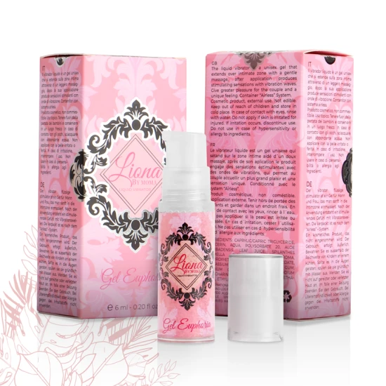 Lichid vibrator Euphoria Gel, 6 ml, Roz