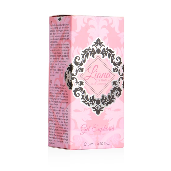 Lichid vibrator Euphoria Gel, 6 ml, Roz