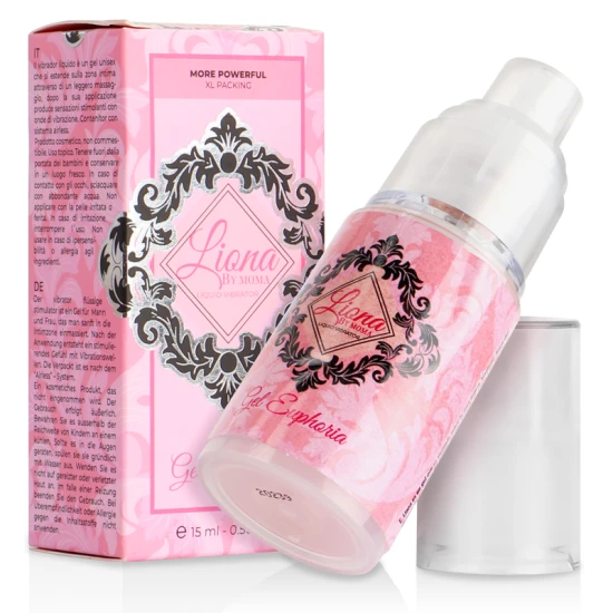 Gel vibrator lichid Euphoria, 15 ml