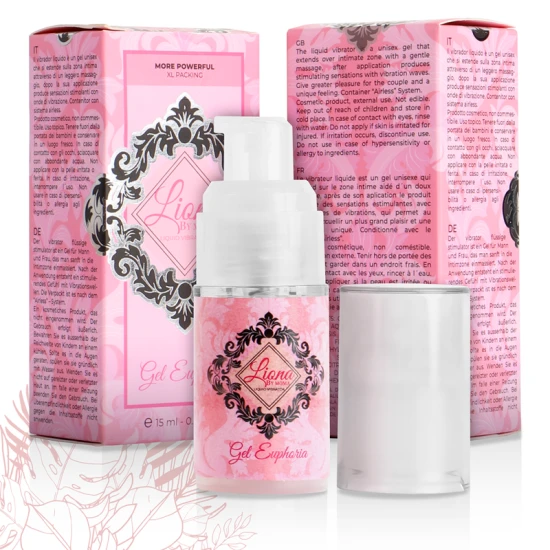 Gel vibrator lichid Euphoria, 15 ml