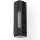 Masturbator teledildonic Onyx+ cu textură de piele, Negru