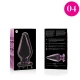 Plug Anal Nebula Series by Ibiza - Model 4, Roz, 11 cm -O- 5 cm