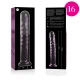 Dildo de Lux din Sticlă Borosilicată Roz 18.5 cm