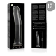 Dildo Nebula Series Model 17 - Borosilicat, Transparent, 18.5 cm