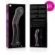 Dildo Nebula Series - Borosilicate Glass, Roz, 18.5 cm