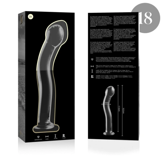 Dildo Premium din Sticlă Borosilicată