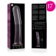 Dildo Nebula Series - Borosilicate Glass, Roz, 18.5 cm -O- 3 cm