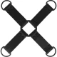 INTENSE - Ham de tip hog tie, Fetish, din piele ecologică , Negru