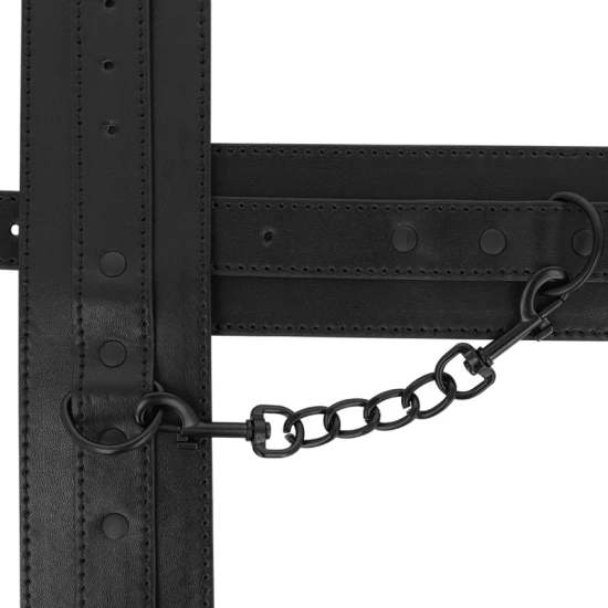 INTENSE - Accesorii Fetish, Piele vegană, Cătușe glezne, Roz