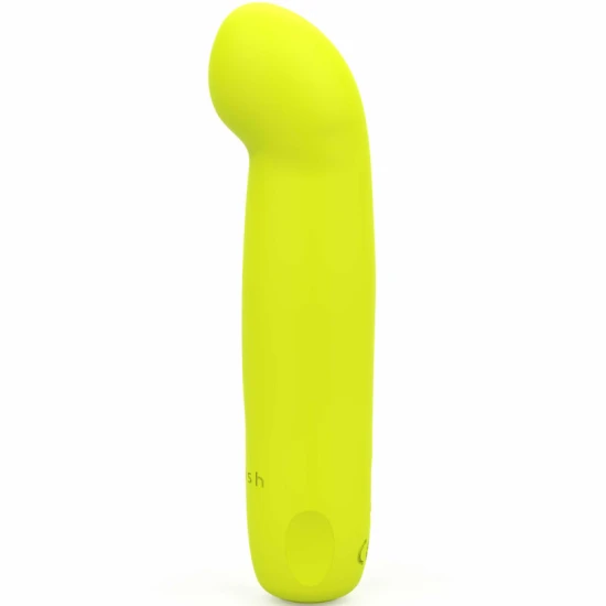 Vibrator Bcute Curve, reîncărcabil, din silicon, galben