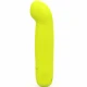 Vibrator Bcute Curve, reîncărcabil, din silicon, galben