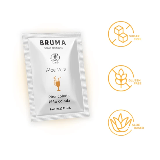 Gel de alunecare tip sliding, Aloe Vera, Pina Colada, 6 ml