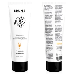 Gel de alunecare tip sliding, Aloe Vera, aromă Pina Colada, 100 ml