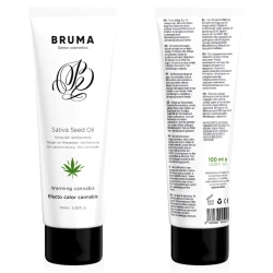 Gel de alunecare încălzitor cu ulei din semințe, Cannabis, 100 ml