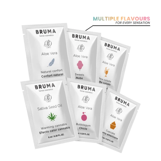 Gel de alunecare încălzitor tip sliding, ulei din semințe, aromă de cannabis, 6 ml