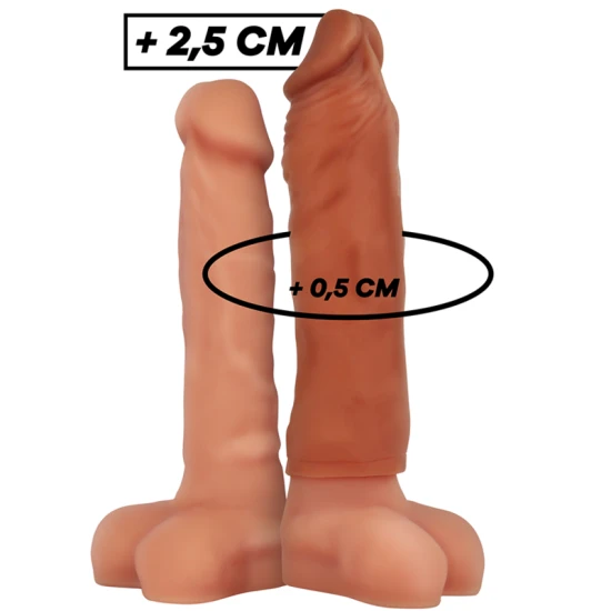 Lichid siliconic V5, prelungitor penis, maro