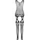 Body sexy PASSION - Imprimat, Negru, Mărime unică, BS099