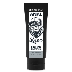Gel de dilatare anală pe bază de apă, Negru