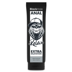 Gel anal pe bază de apă pentru dilatare, Negru