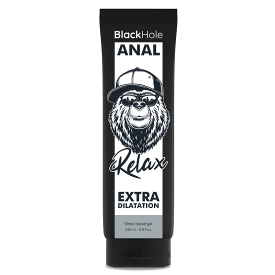 Gel anal pe bază de apă pentru dilatare, Negru