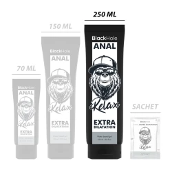 Gel anal pe bază de apă pentru dilatare, Negru