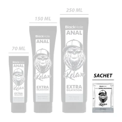 NEGRU - Gel pe bază de apă pentru dilatare și relaxare, doză unică, 6 ml