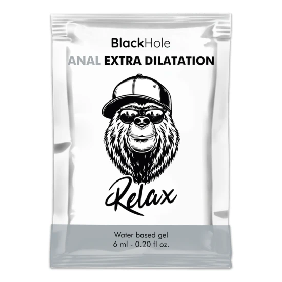 NEGRU - Gel pe bază de apă pentru dilatare și relaxare, doză unică, 6 ml