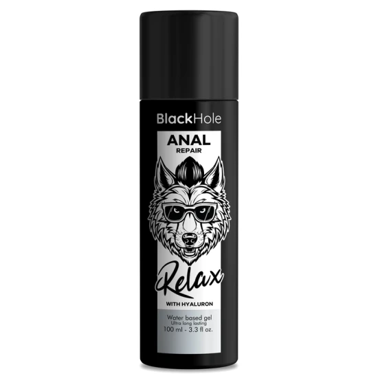 NEGRU - Lubrifiant anal pe bază de apă, cu efect de relaxare și reparație, cu acid hialuronic, 100 ml