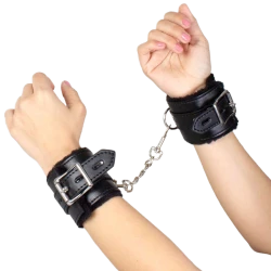 Cătușe Bondage Negru din Colecția BDSM
