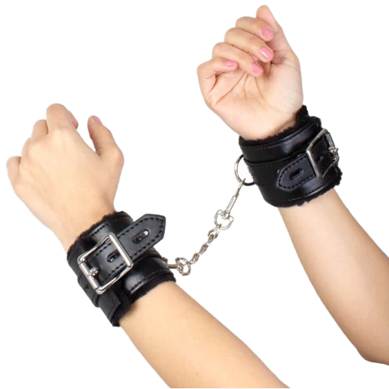 Cătușe Bondage Negru din Colecția BDSM