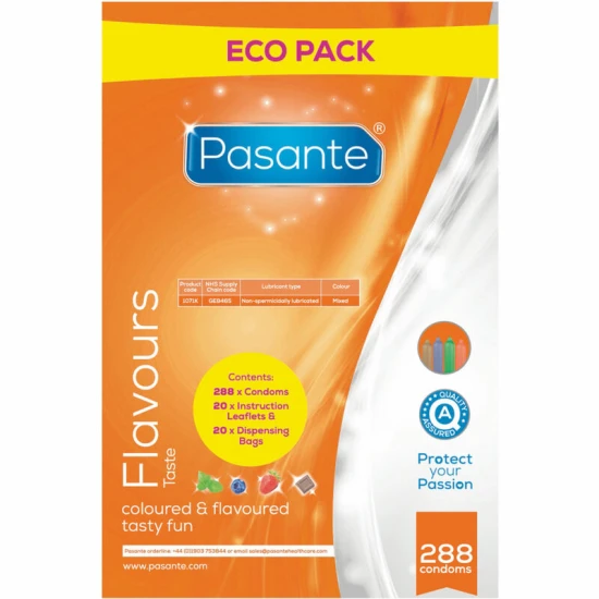 Prezervative Model Flavors Eco Pack, 288 unități