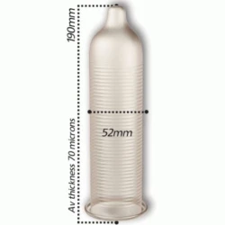 Condomuri Pasante - Efect Răcoritor, 144 Unități