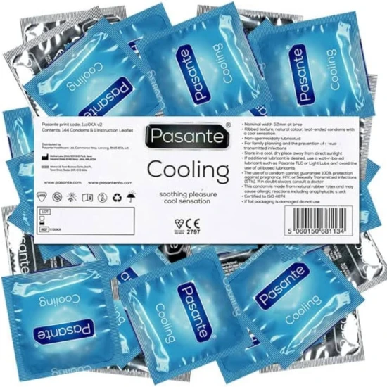 Condomuri Pasante - Efect Răcoritor, 144 Unități