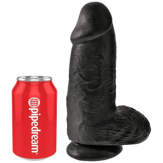 Model Penis realist tip Chubby, Negru