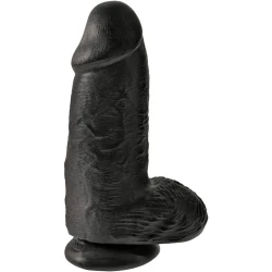 Model Penis realist tip Chubby, Negru