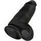 Model Penis realist tip Chubby, Negru
