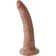 Penis realist, 17.5 cm, caramel