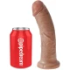 Dildo Realistic - King Cock, Caramel, 19.5 cm