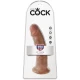Dildo Realistic - 21.7 CM, Caramel