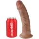 Dildo Realistic - 21.7 CM, Caramel